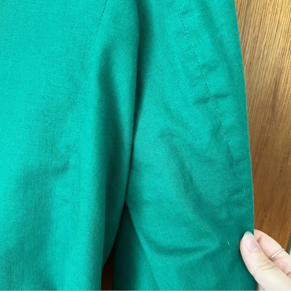 Banana Republic Linen-Cotton Blazer in Hula Green - Picture 7 of 8